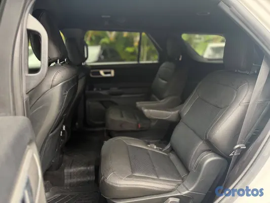 jeepetas y camionetas - FORD EXPLORER XLT 2020 BLANCA 3 FILAS FULL EQUIPO  6