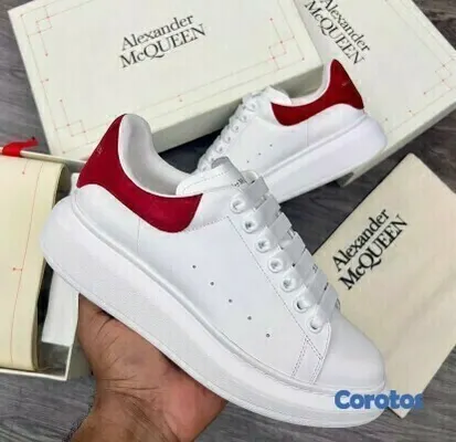zapatos unisex - Tenis Teni Sneakers Shoes Alexander McQueen Alexandre Mc Queen Europeo Euro 2025 6
