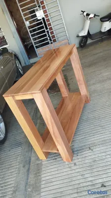 muebles y colchones - Credenza con Repisa para Recibidor (Como Nuevo). 2