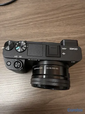 camaras y audio - Sony A6400 4K + Lente 16-50mm + Bolso Lowepro + Cargador 3