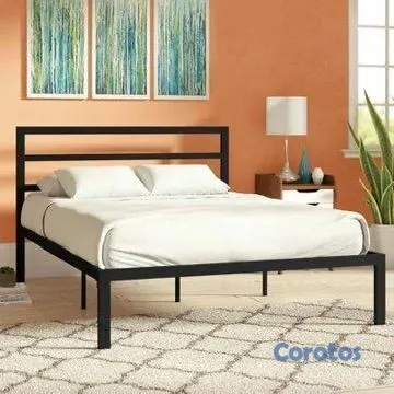 muebles y colchones - camas de hierro base de camas 9