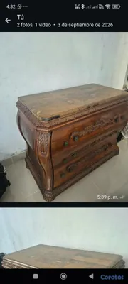 arte y antigüedades - Cómoda Bombé, estilo clásico 3