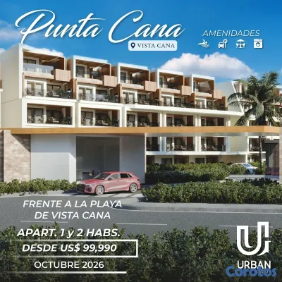 apartamentos - Propiedades en Vista Cana, Punta Cana — desde US$1 5