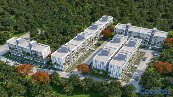 apartamentos - Apartamento en venta en Paseo Framboyán, Autopista Duarte, Santiago 5