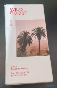 Perfume Zara: Wild Boost, en 1,000 para mujer.
