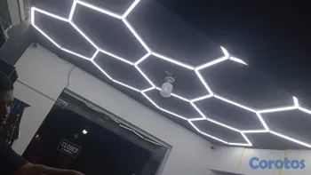 decoración y accesorios - luces colmena 