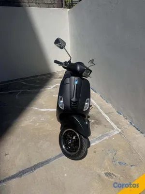 motores y pasolas - Vespa Piaggio SXL 150 2021 Negro Mate - Solo 8,613 2