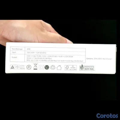 celulares y tabletas - Cargador Anker 511 30 Watt USB-C GaN Serie 5 Iphone Samsung Android Ipad Tablet  4
