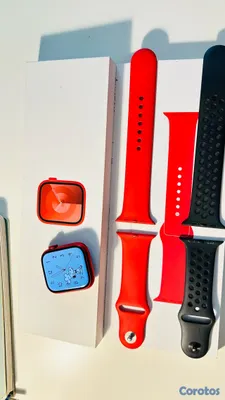 otros electronicos - Apple Watch ROJO serie 9 limited edition, en Punta Cana  8