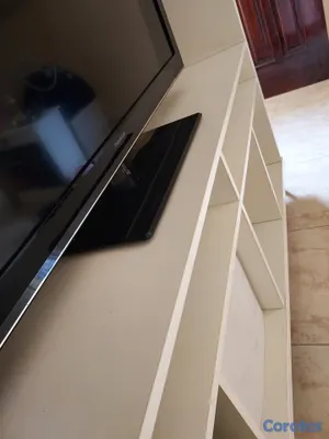 muebles y colchones - Hermoso estante de TV 5
