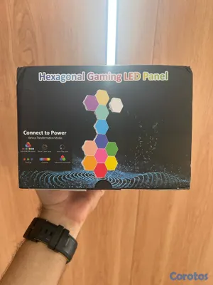 otros electronicos - luces led hexagonal gamer  6