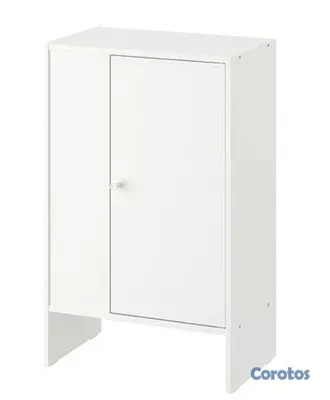 muebles y colchones - Armario con puerta blanco. Medidas: 80x50 cm 2