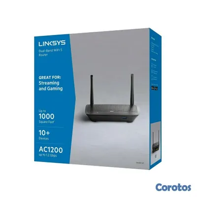 otros electronicos - ROUTER WIRELESS LINKSYS EA6350, 2.4GHZ/300MBPS, 5.0GHZ/867MBPS, 1 PUERTO WAN + 4 2
