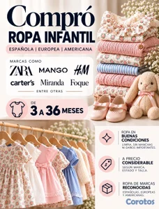 Compro ropa para niño 