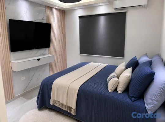 apartamentos - Apartamento Jacobo Majluta amueblado  8