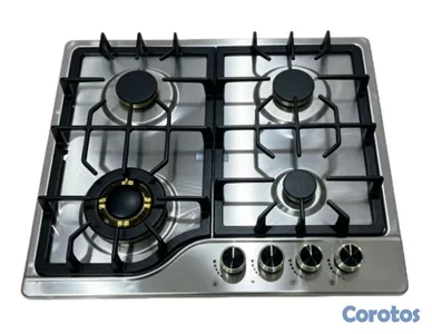 estufa de tope empotrable en acero inoxidable 
