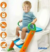 accesorios - Asiento de entrenador de inodoro con escalera para