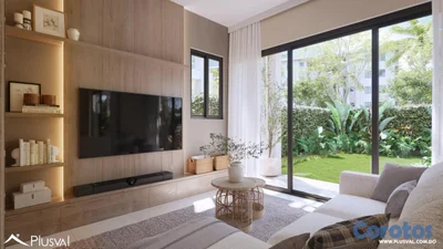 Villa en venta White Sands de 3hab + estudio, con 2 niveles y de 180 m²