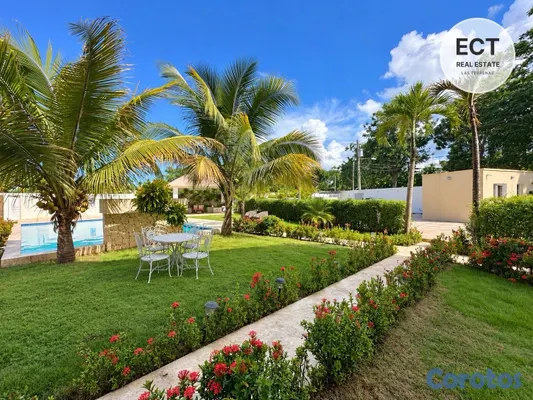 apartamentos - Apartamento 2 hab. con jardín en Playa Bonita, Las Terrenas — amueblado 5
