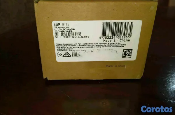 otros electronicos - Router MikroTik hAP mini RB931-2nD – Como nuevo 2