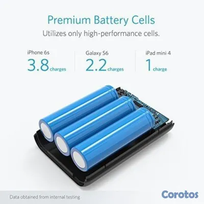 otros electronicos - PILA POWER BANK ANKER 10000MAH, IPHONE, SAMSUNG GALAXY 5