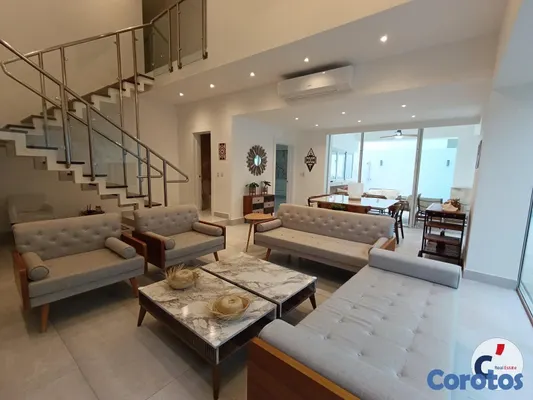 apartamentos - DEPARTAMENTO EN RENTA ANUAL, DUPLEX CON PISCINA, C 5