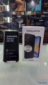 Samsung Galaxy A34 5G 256GB 8GB Ram en su caja