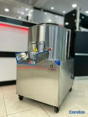 equipos profesionales - Maquina peladora lavadora de papa molino pelador industrial de papa zanahoria 10
