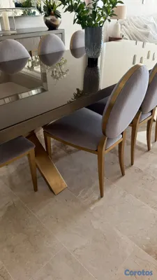 muebles y colchones - Mesa de comedor y sillas  3