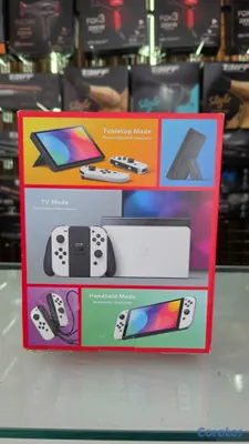 celulares y tabletas - Nintendo Switch OLED en su caja completo 2