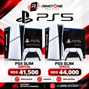 PlayStation 5 DIGITAL Y DISCO SELLADOS