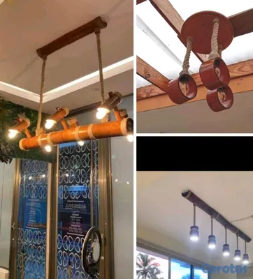 decoración y accesorios - Lámparas para gazebos, pergolas, casa de campos, villas, terrazas y mas 4