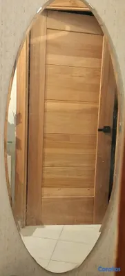 decoración y accesorios - Espejo Ovalado Biselado  4