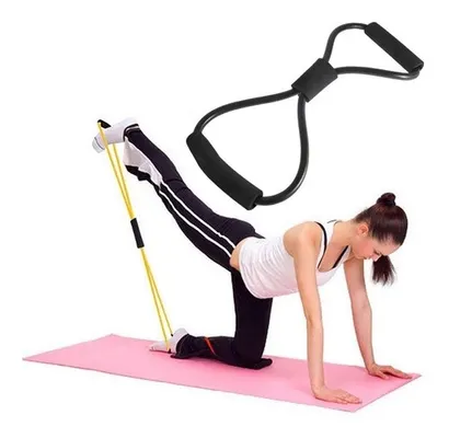 Artículos Deportivos - Liga de Resistencia Forma de Ocho Yoga Pilates Ejercicio Gym Ligas Bandas 3