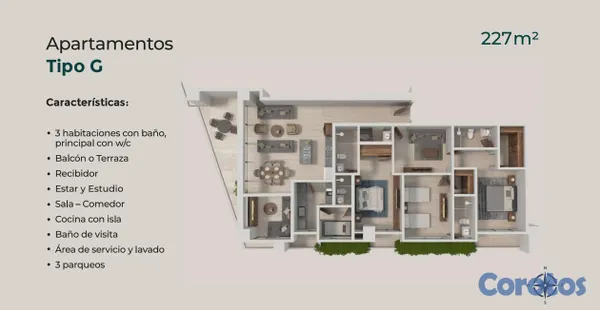 apartamentos - Apartamentos de lujo en Los Cacicazgos, Santo Domingo 10