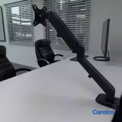 tv - SOPORTE KLIPX CON MECANISMO PARA MONITOR 17-27" NEGRO BRACKET SLIM CARGA 6.5KGS  3