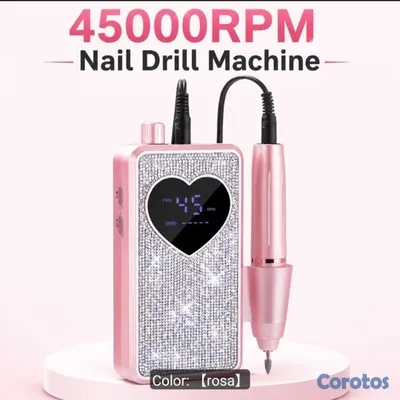 salud y belleza - drill recargable de uñas  2