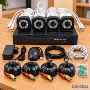  SET DE CÁMARAS DE SEGURIDAD CCTV – 4 CÁMARAS