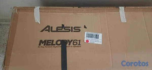 instrumentos musicales - Organeta Alesis Melody 61 MKII Completa, excelente 4