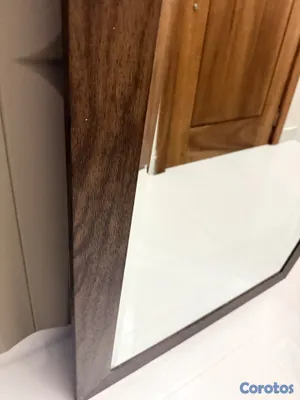 decoración y accesorios - Espejo con marco en madera  2