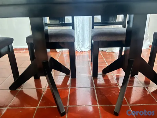 muebles y colchones - Comedor de 6 sillas 3