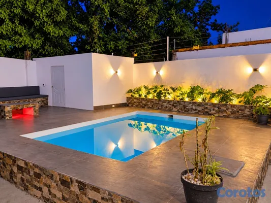 apartamentos - Apartamento amueblado 2 hab. con piscina en La Ceiba, Las Terrenas – US$770/mes 4