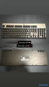 Teclado HP Original USB – Funcional y Económico 💻