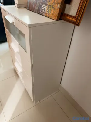 muebles y colchones - Gavetero Ikea blanco 3