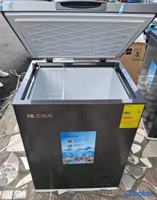 electrodomesticos - Freezer milexus5.5 pies cúbicosLlavín de seguridadtres temperaturas  2
