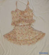 ropa para mujer - Conjunto floral 2 piezas Thirty/Thirty LA talla S NUEVO