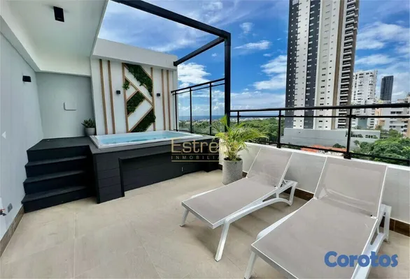 apartamentos - Apartamento nuevo en venta (209mts2) de 3 habitaciones ubicado en Los Cacicazgos 8