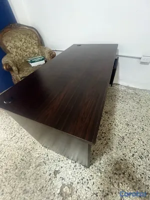 articulos de oficina - VENDO ESCRITORIO TIPO CAOBA 5