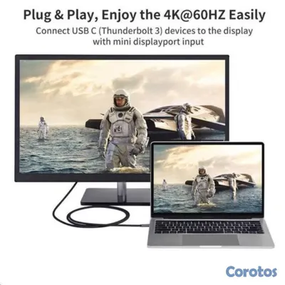 accesorios para electronica - CABLE USB C A MINI DISPLAYPORT 6 PIES KINGONE 2