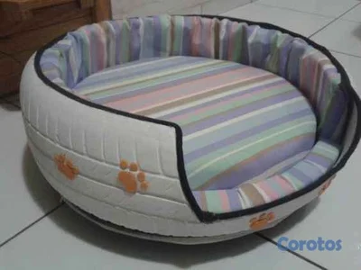 camas de perro en perfecto estado